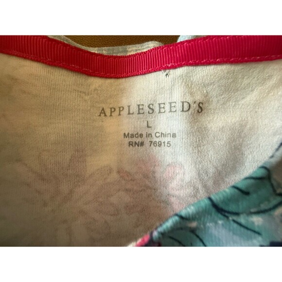 Bundle Of Three Womens Appleseed Tops Size Large/two Solid And 1 Patterned - Picture 3 of 15